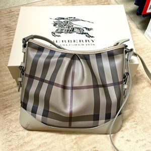 Burberry crossbody checker bag